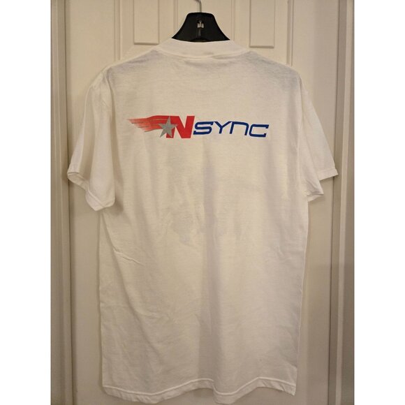 Vintage NSYNC Boy Band Tee Size M 90's Retro Loved!! - Picture 4 of 4